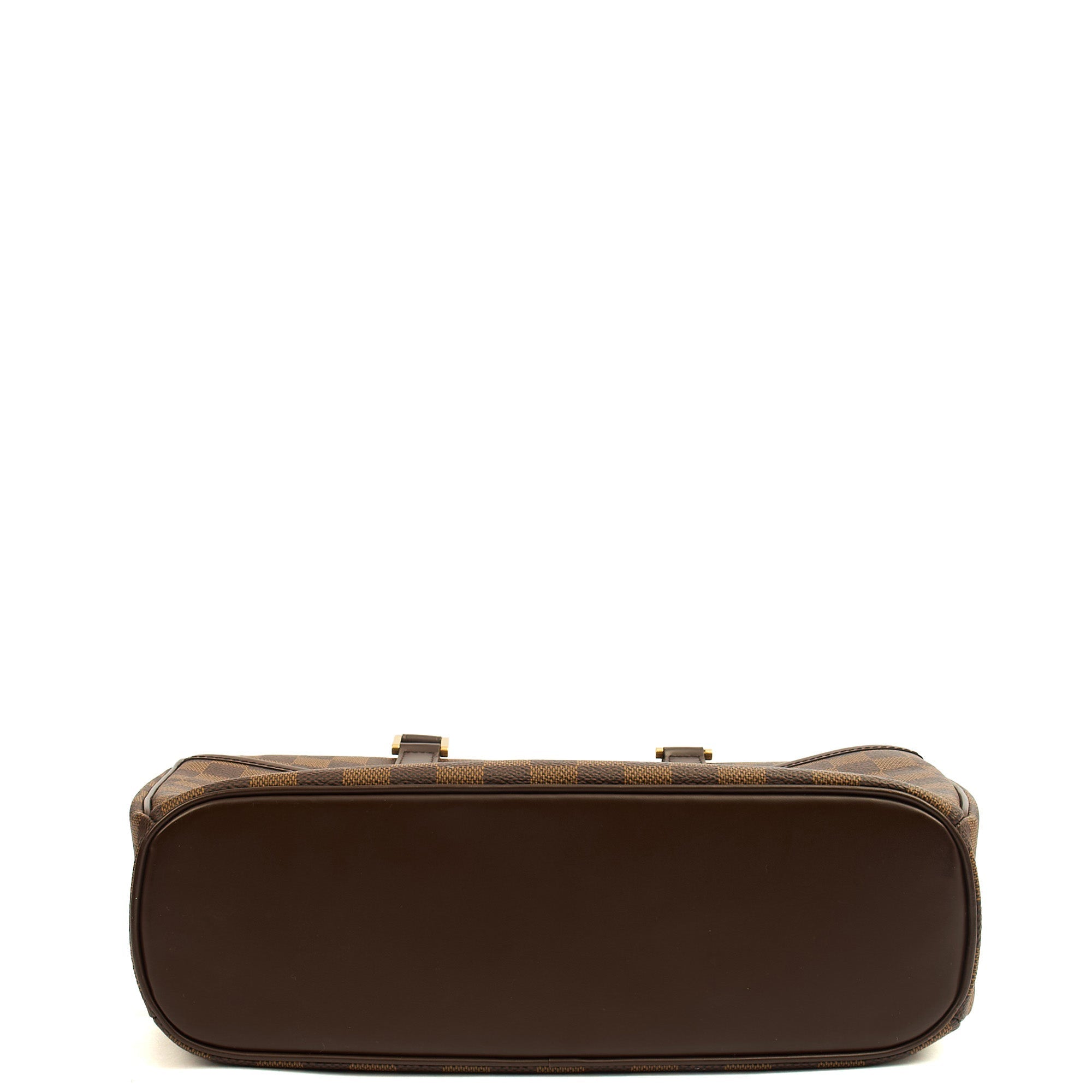 Louis Vuitton Top Handle Saria in Damier Ebene, Canvas