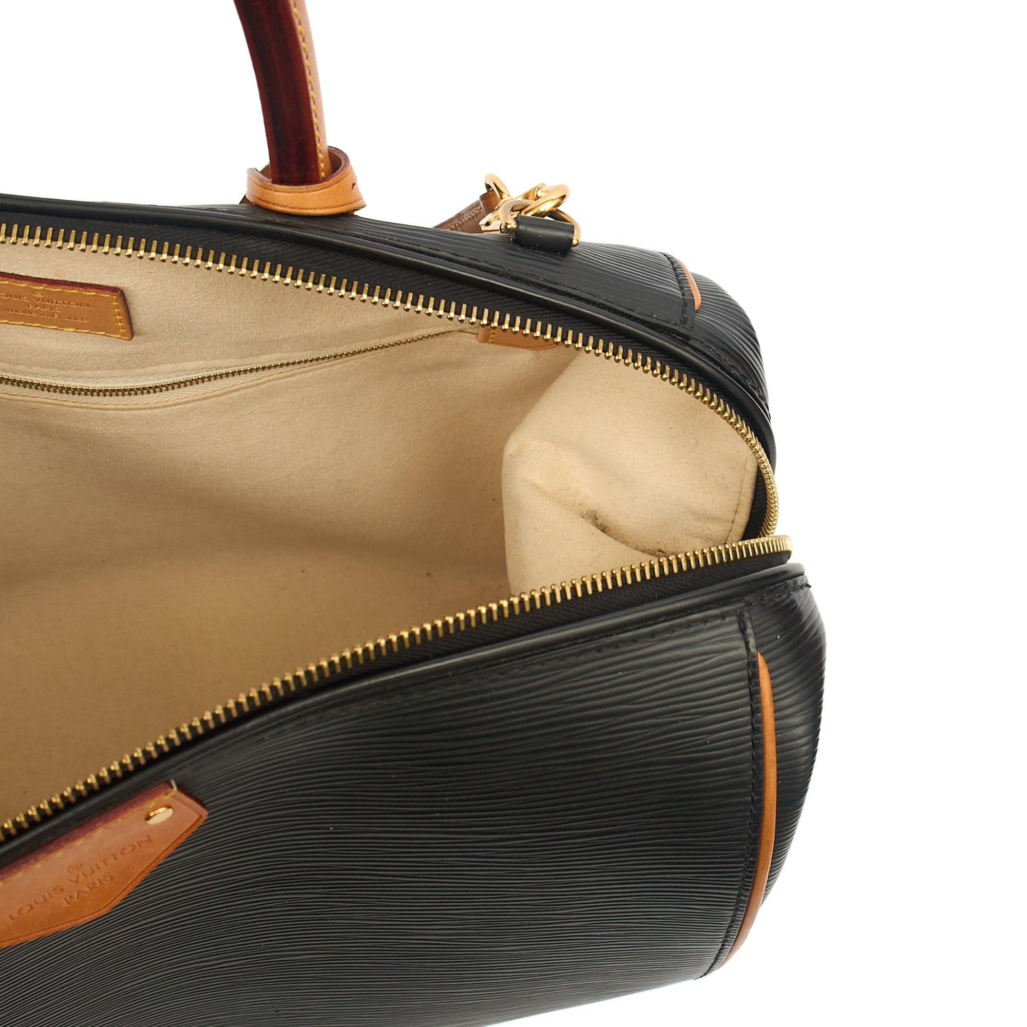 Louis Vuitton Top Handle Doc bag in Black, Epi Leather
