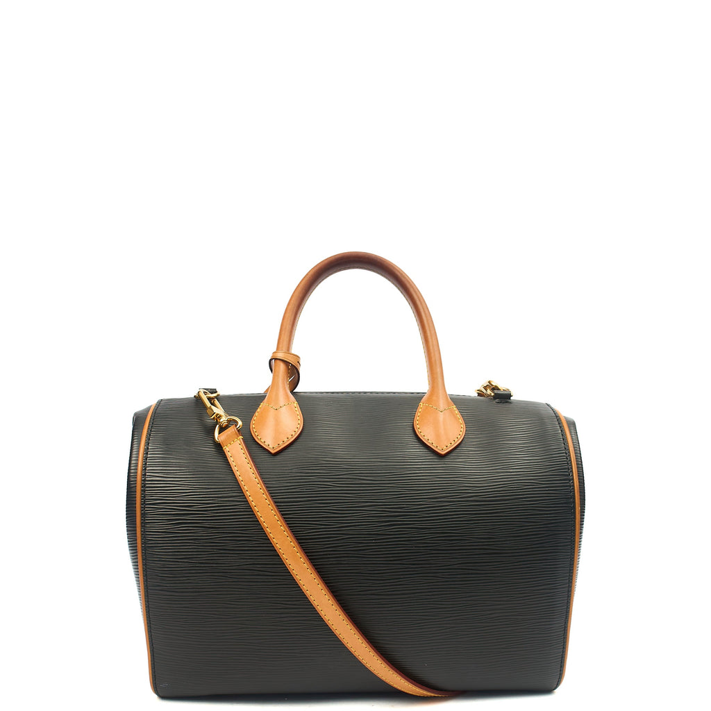Louis Vuitton Top Handle Doc bag in Black, Epi Leather