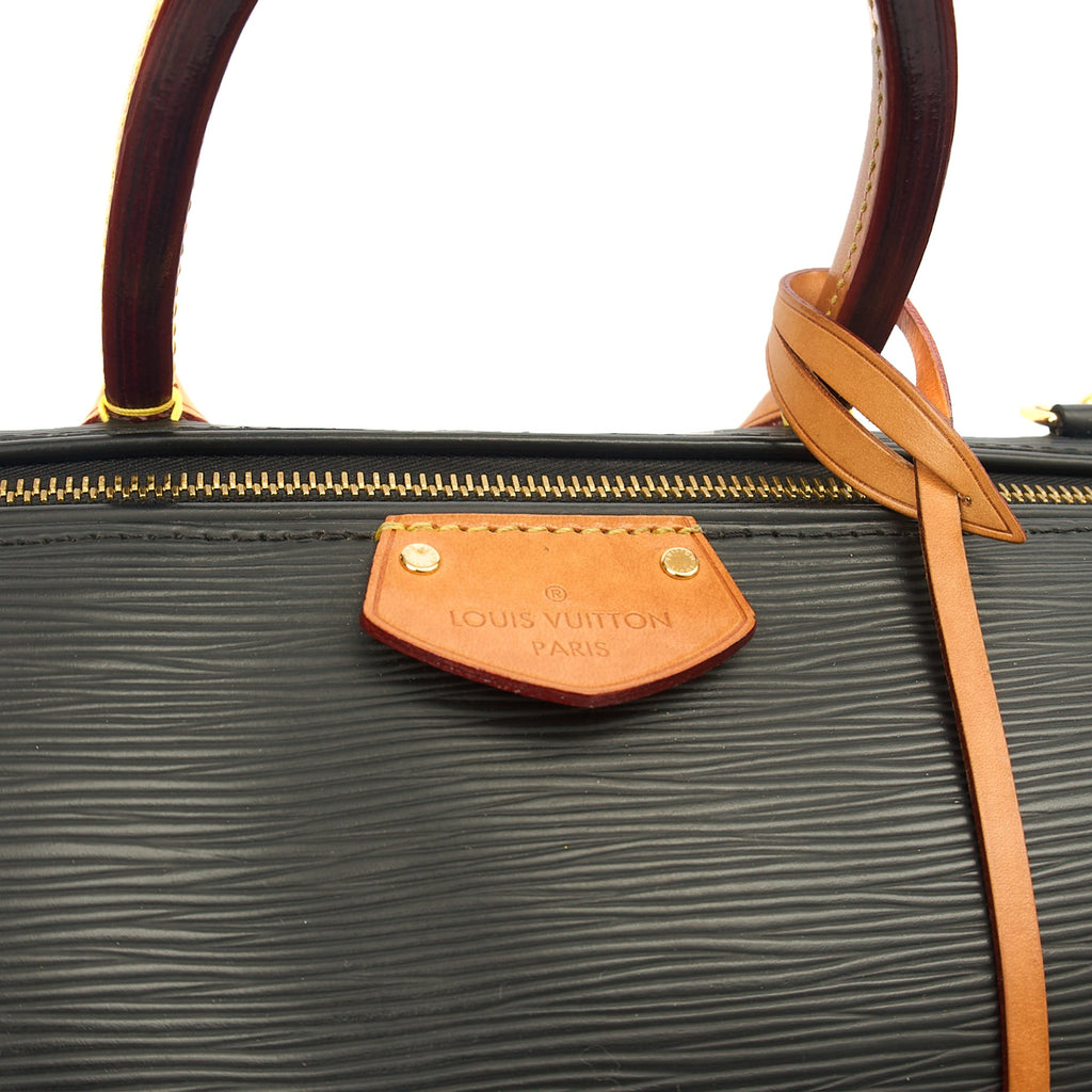 Louis Vuitton Top Handle Doc bag in Black, Epi Leather