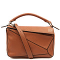 Loewe Cross Body Puzzle - Medium in Brown, Leather