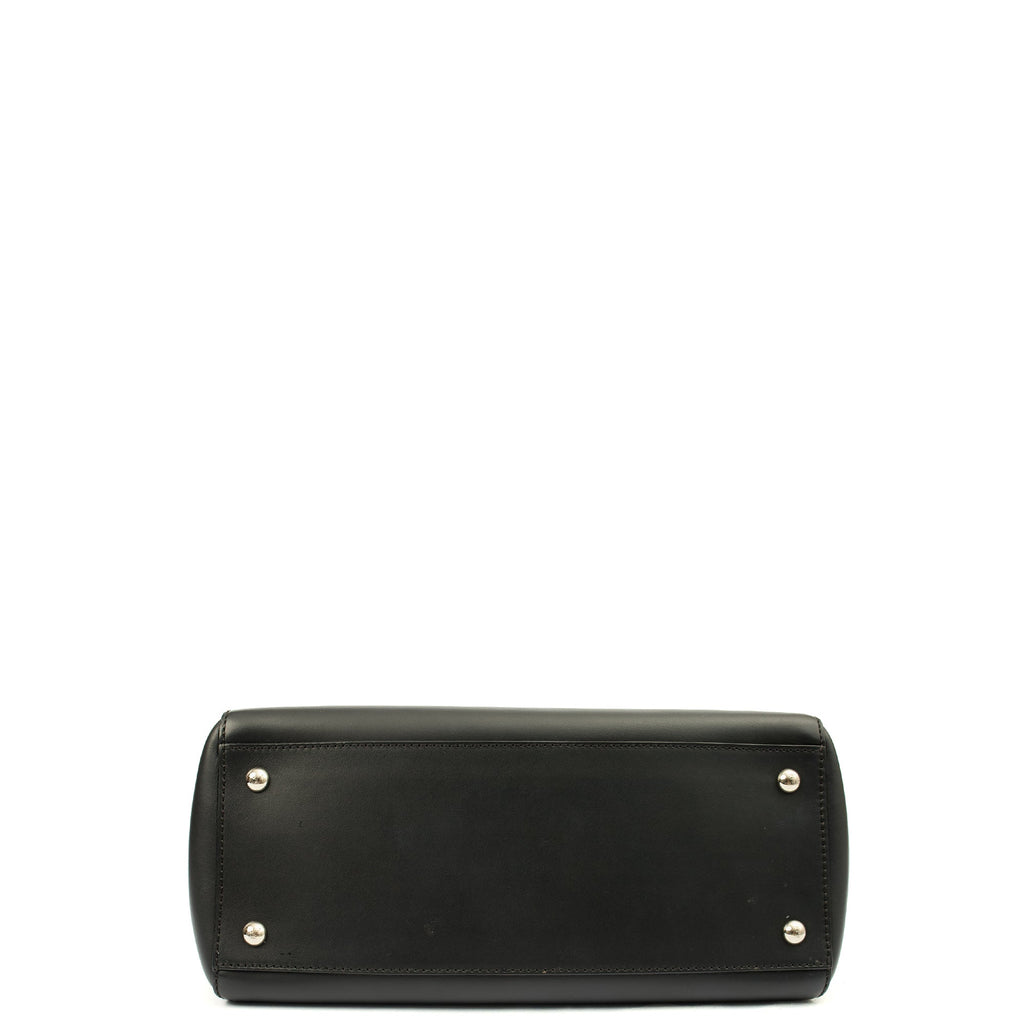 Fendi Tote Dot Com in Black, Leather