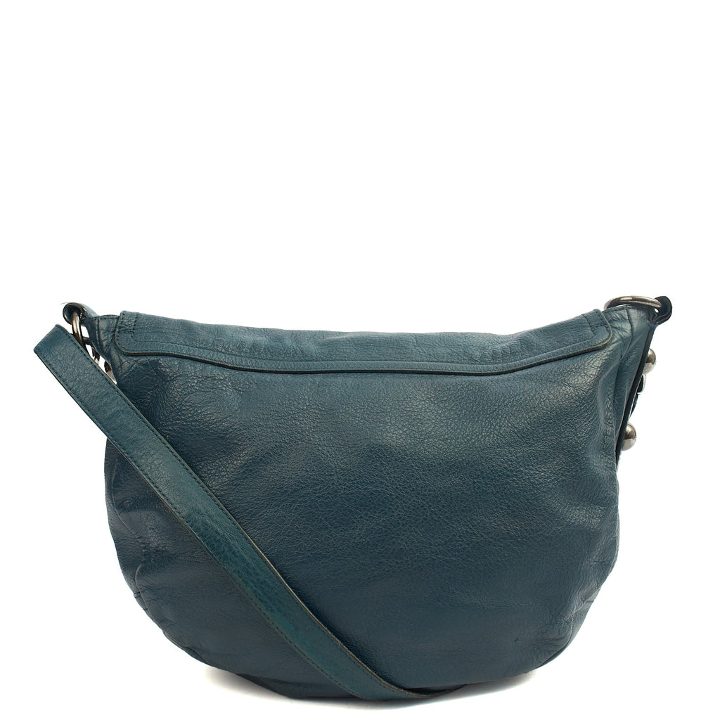 Mulberry Satchel Daria Satchel in Blue, Leather