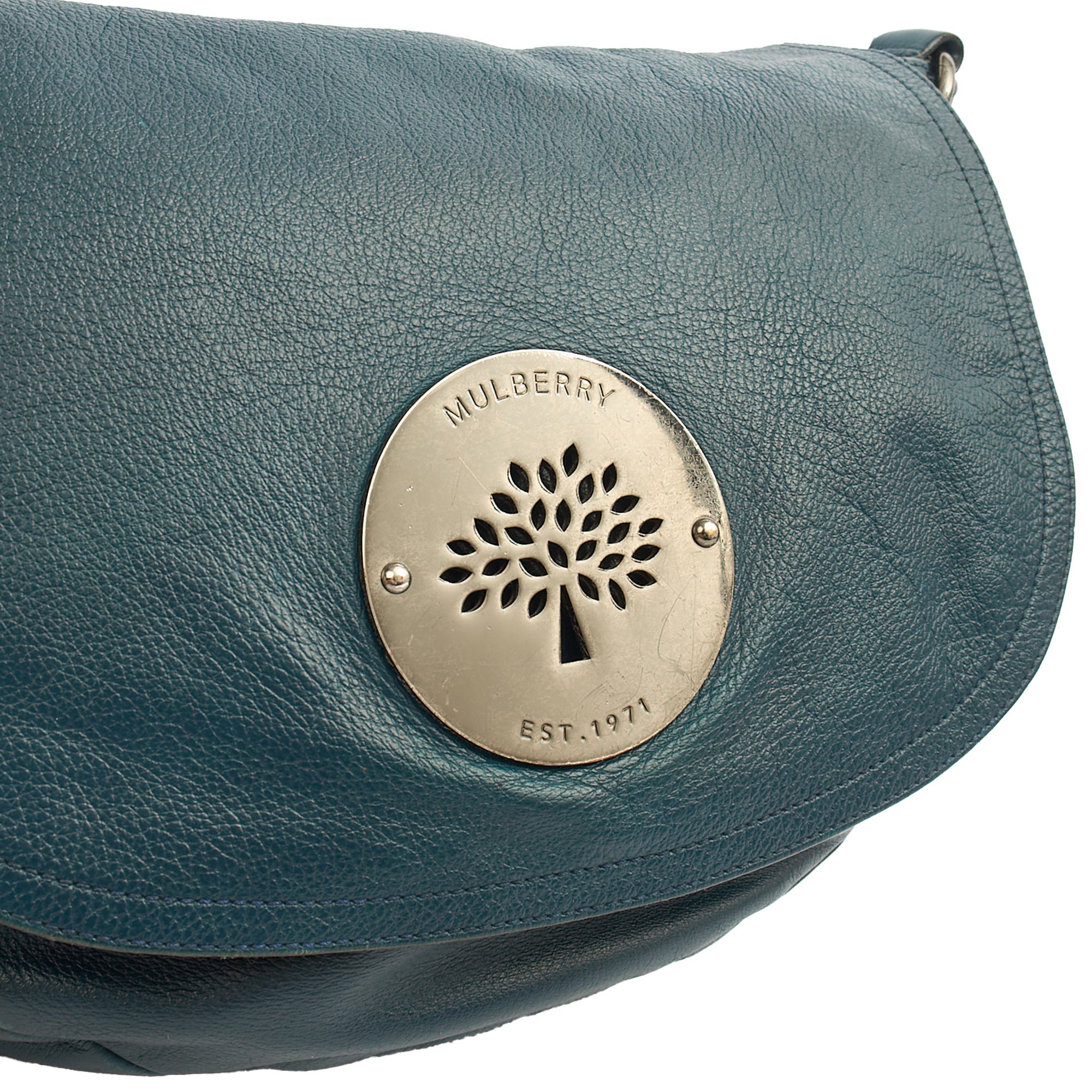 Mulberry Satchel Daria Satchel in Blue, Leather