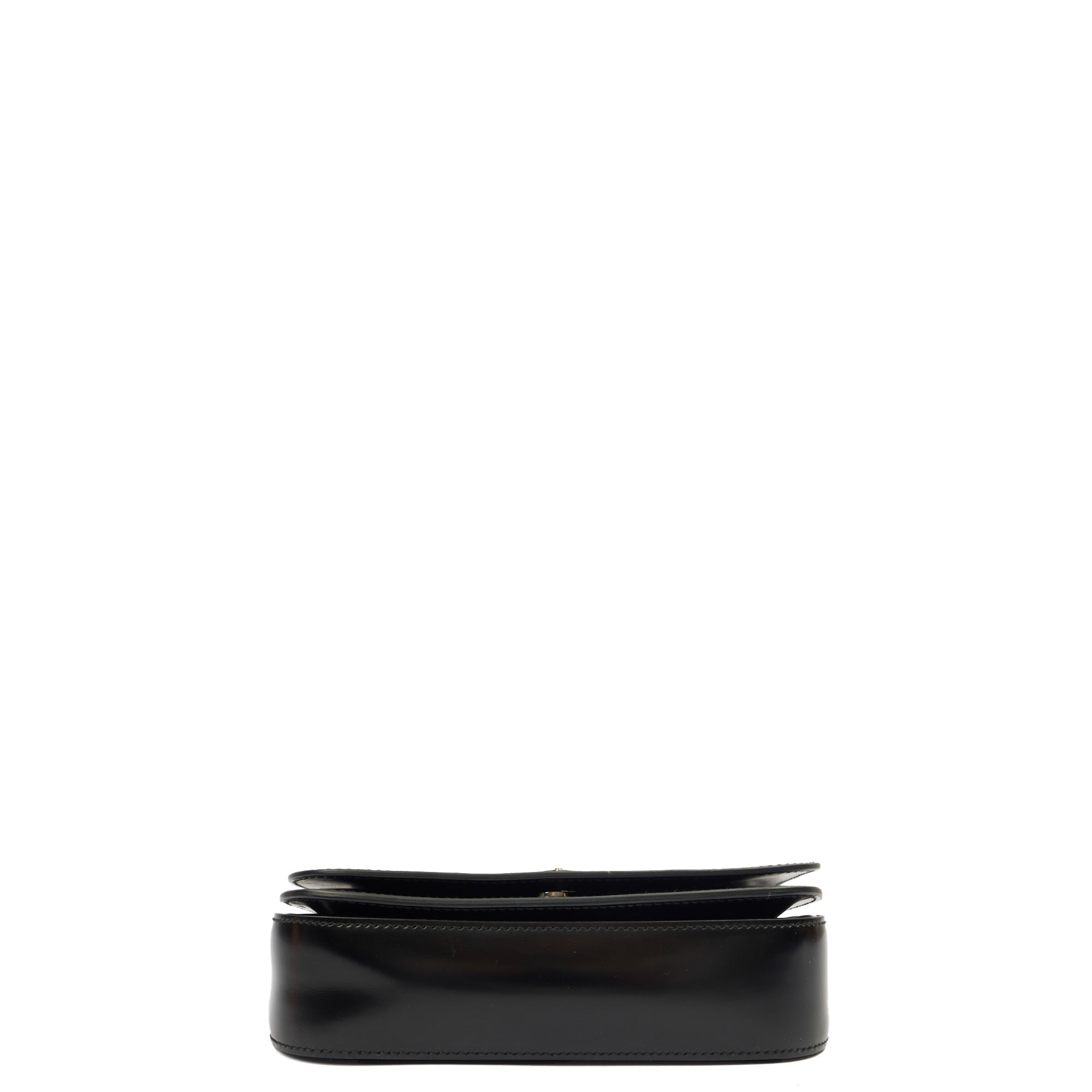 Prada Shoulder Bag Shoulder Bag in Black, Patent Leather