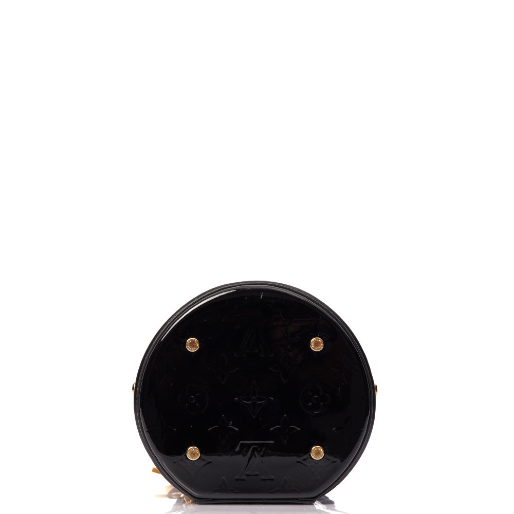 Louis Vuitton Cross Body Cannes in Black, Vernis