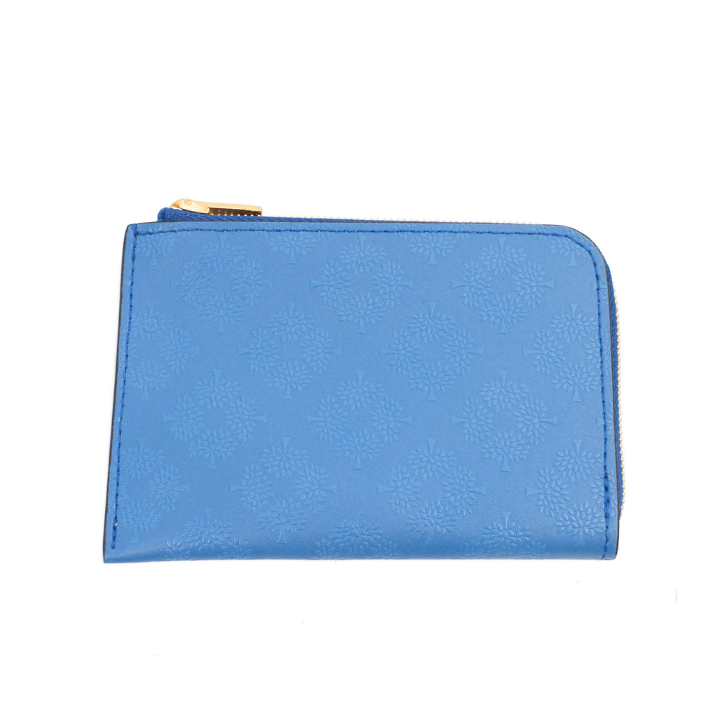 Mulberry Purse Wallet in Porcelain Blue, Leather