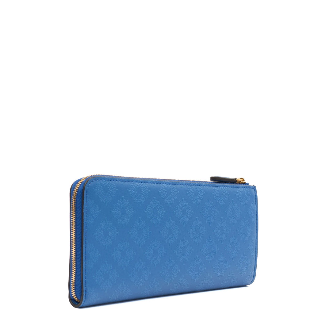 Mulberry Purse Wallet in Porcelain Blue, Leather