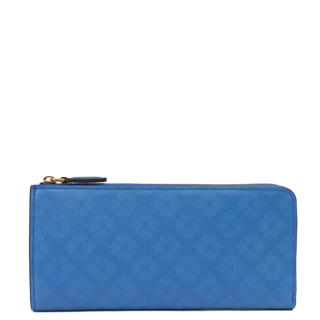 Mulberry Purse Wallet in Porcelain Blue, Leather