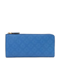 Mulberry Purse Wallet in Porcelain Blue, Leather