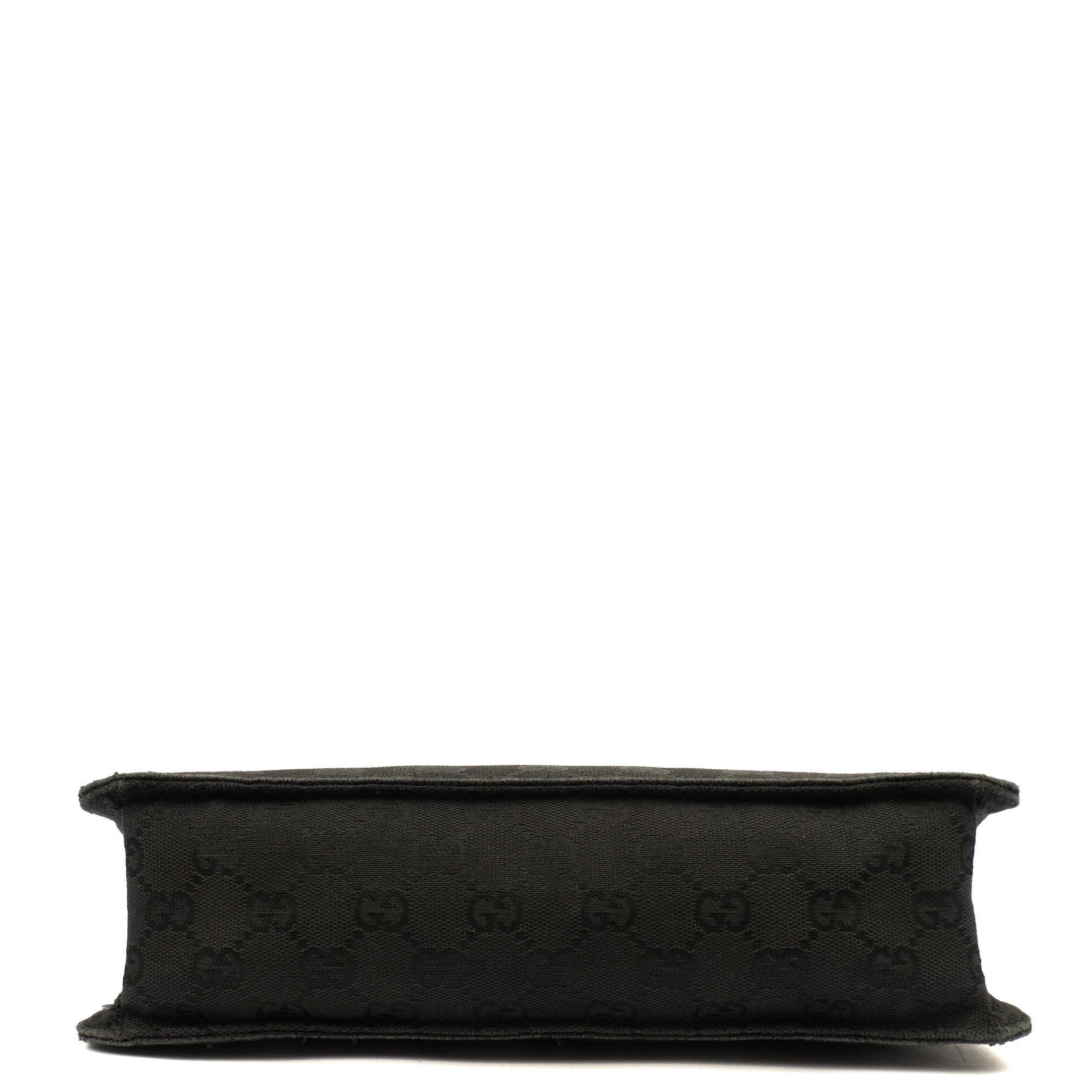 Gucci Cross Body Vintage Shoulder Bag in Black, GG Canvas