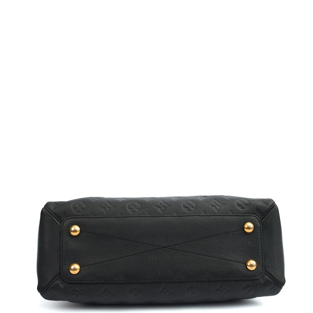 Louis Vuitton Tote Vosges in Black, Empreinte Leather