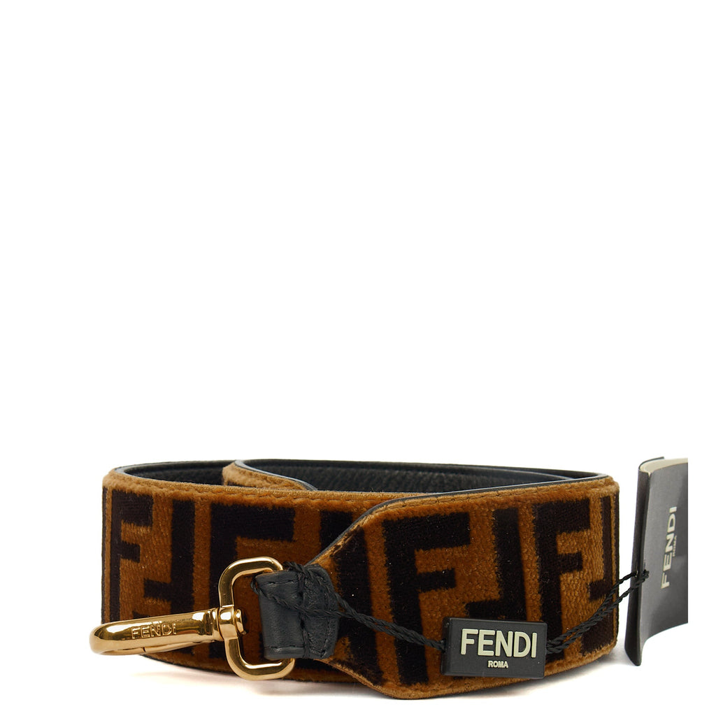 Fendi Other Shoulder Strap in Zucca FF, Fabric
