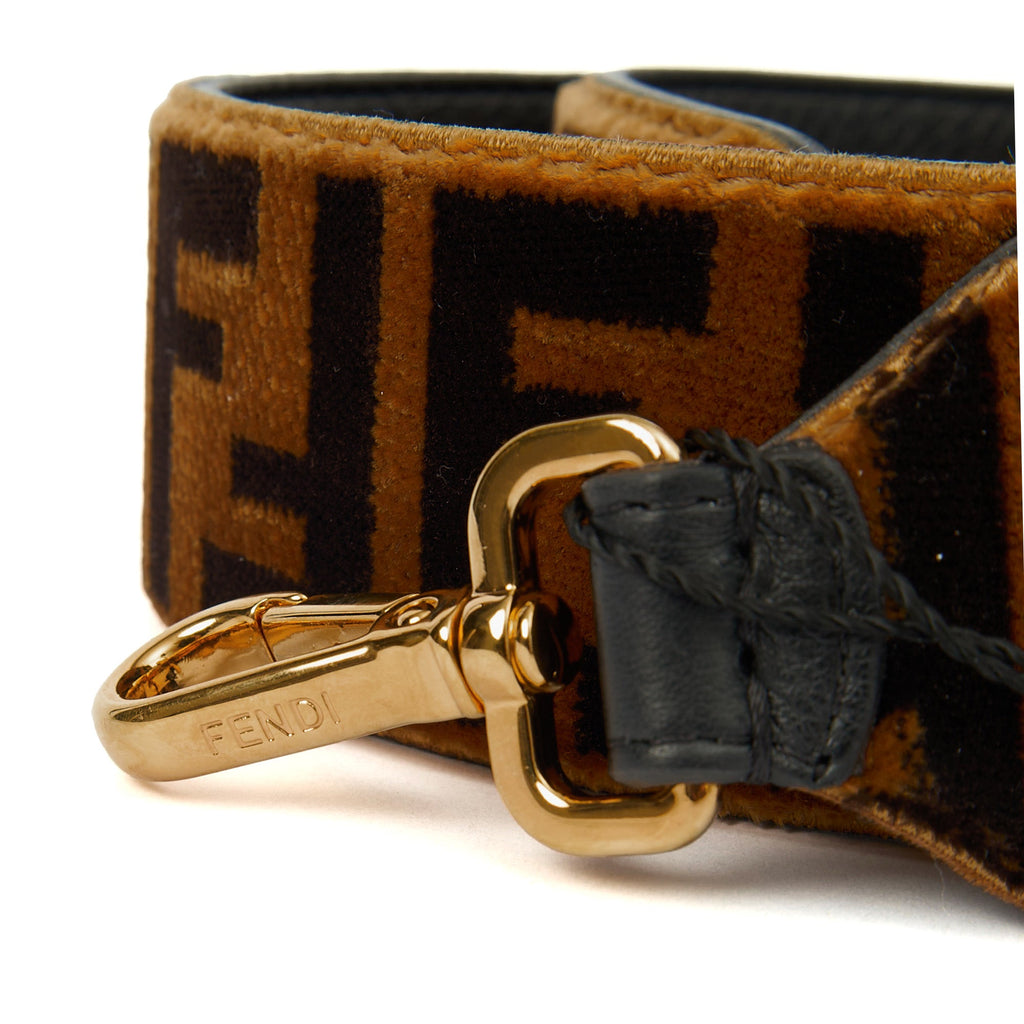 Fendi Other Shoulder Strap in Zucca FF, Fabric