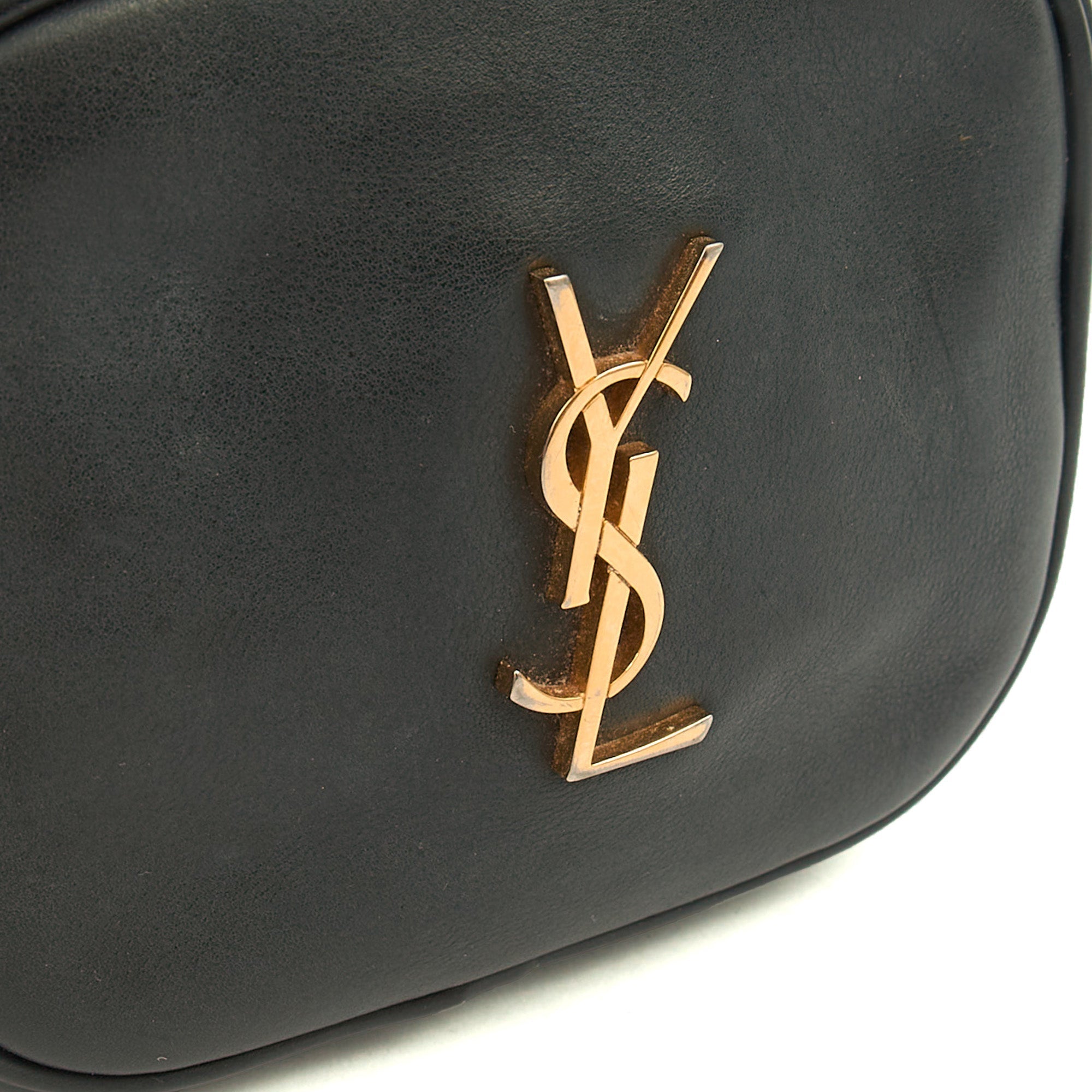 Saint Laurent Cross Body Lou - Mini in Black, Calfskin Leather