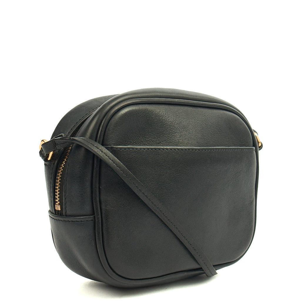 Saint Laurent Cross Body Lou - Mini in Black, Calfskin Leather