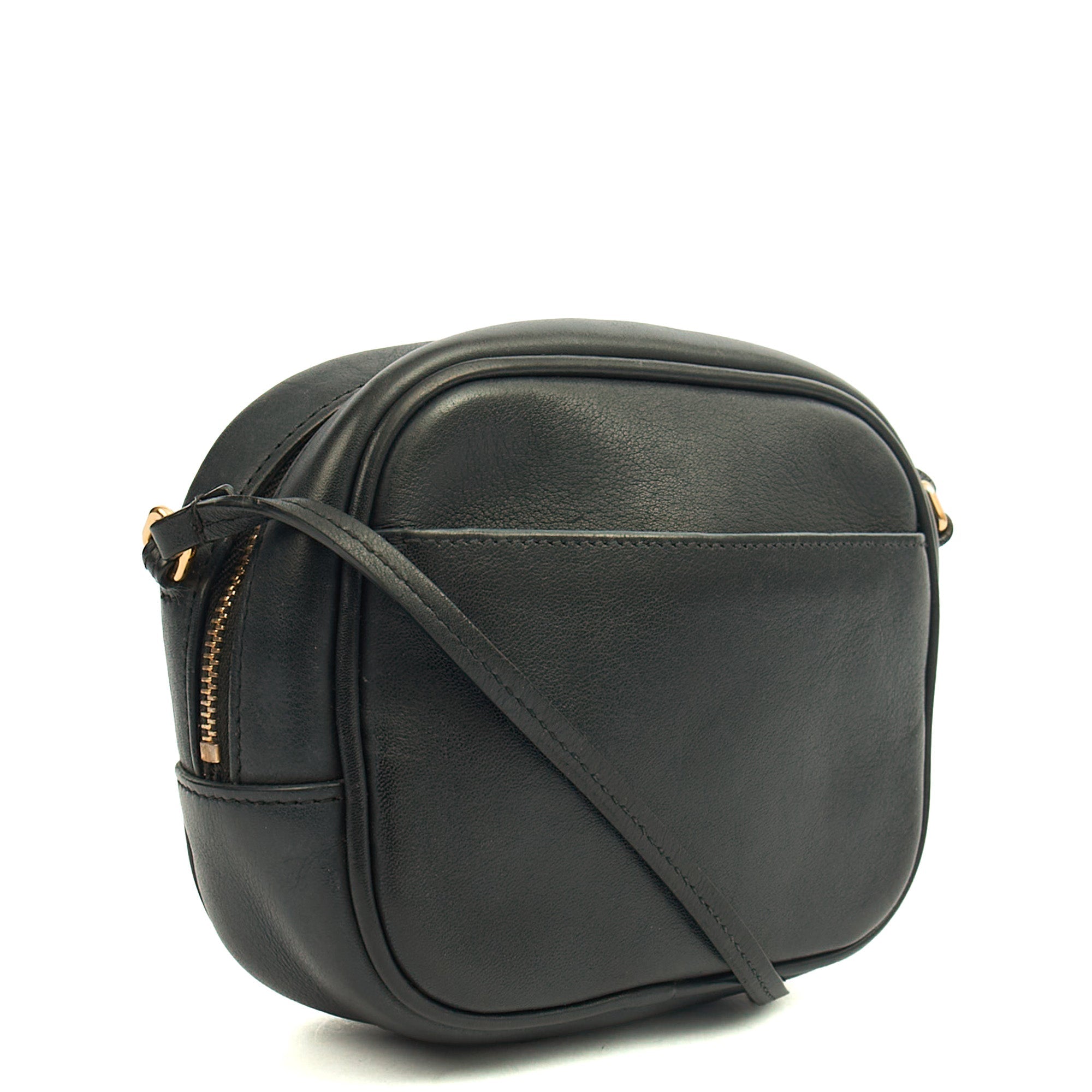 Saint Laurent Cross Body Lou - Mini in Black, Calfskin Leather