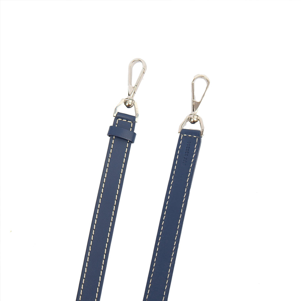 Goyard Cross Body Cassette Trunk in Navy, Leather