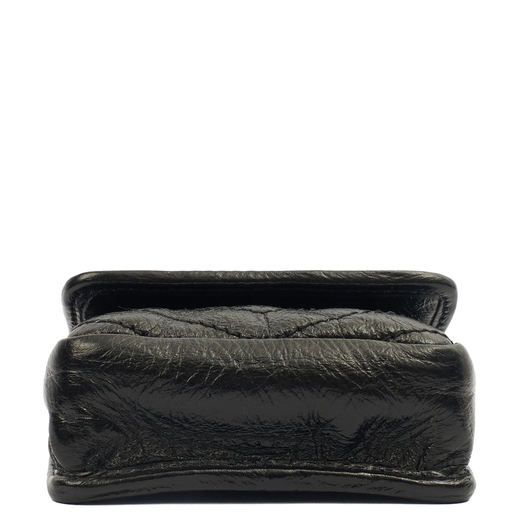 Saint Laurent Mini Bag Niki- Baby in Black, Leather