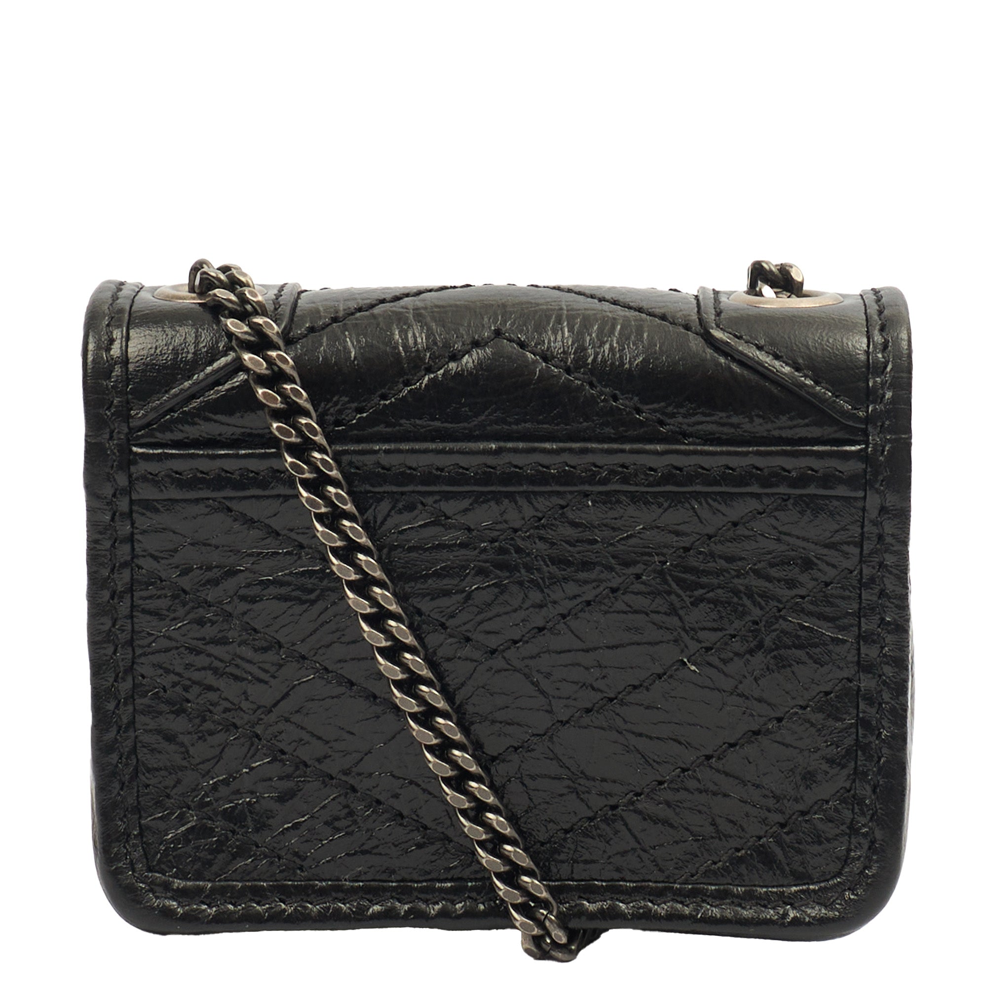 Saint Laurent Mini Bag Niki- Baby in Black, Leather