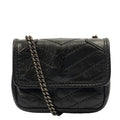 Saint Laurent Mini Bag Niki- Baby in Black, Leather