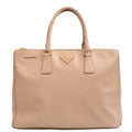 Prada Tote Galleria - Medium Double Zip Tote in Pink, Saffiano Leather