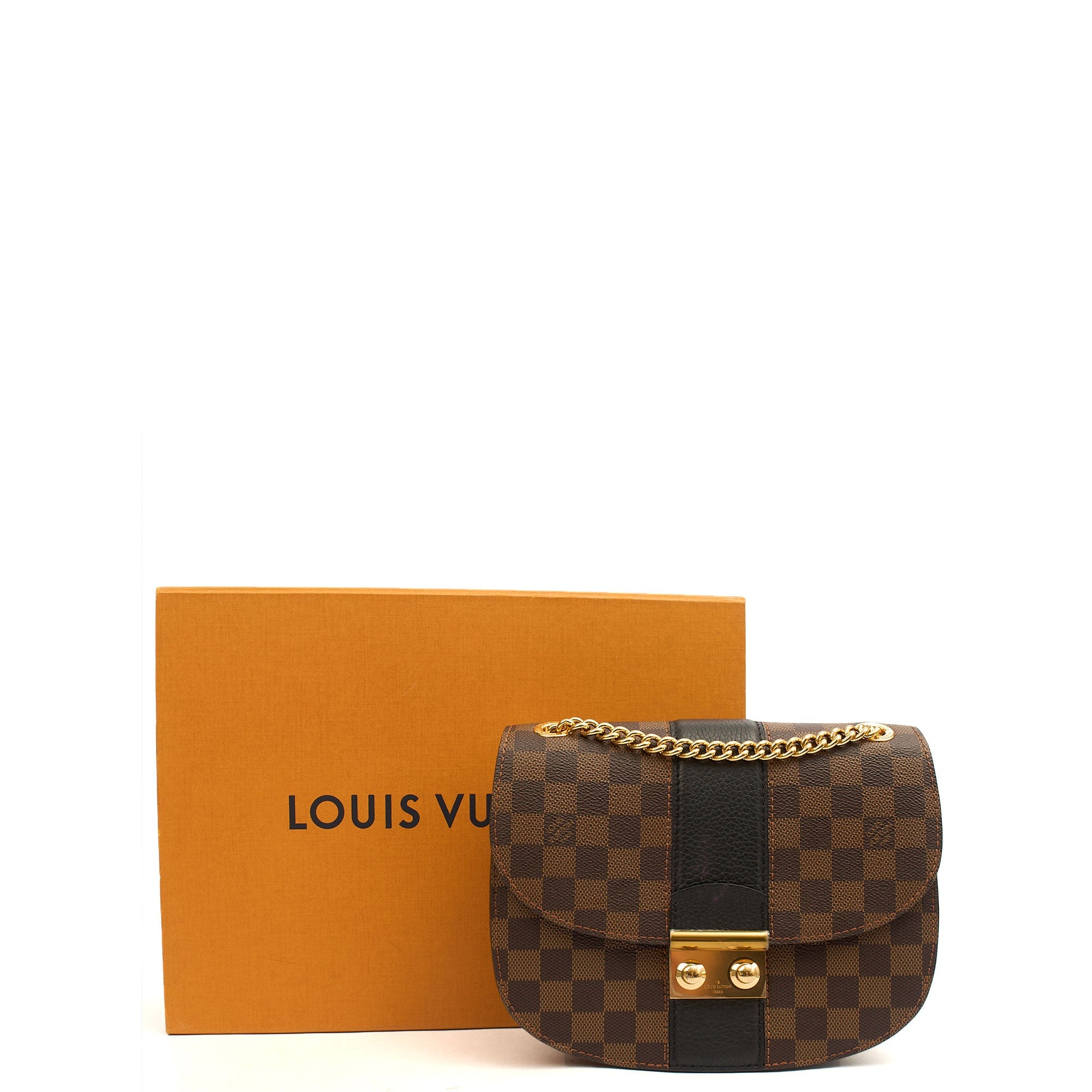 Louis Vuitton Cross Body Wight in Damier Ebene, Canvas
