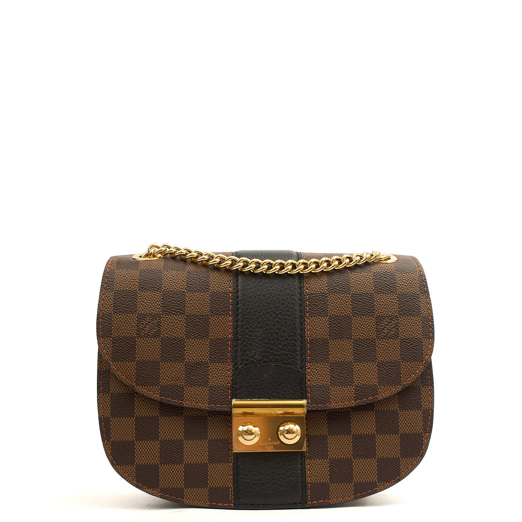 Louis Vuitton Cross Body Wight in Damier Ebene, Canvas