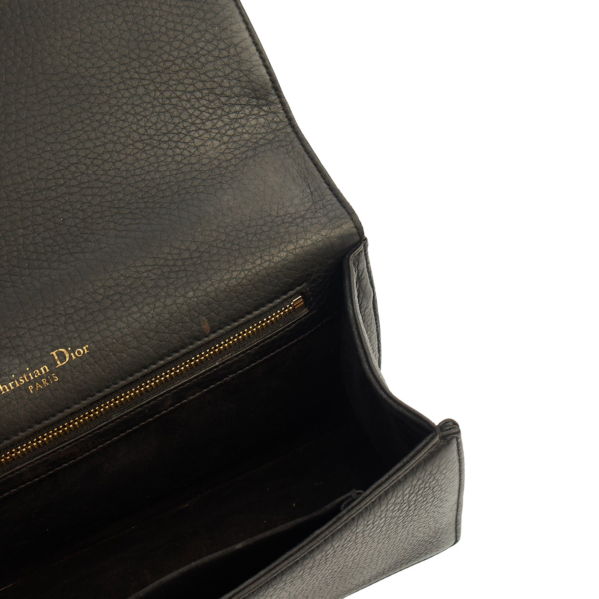 Christian Dior Shoulder Bag Diorama - Medium in Black, Calfskin