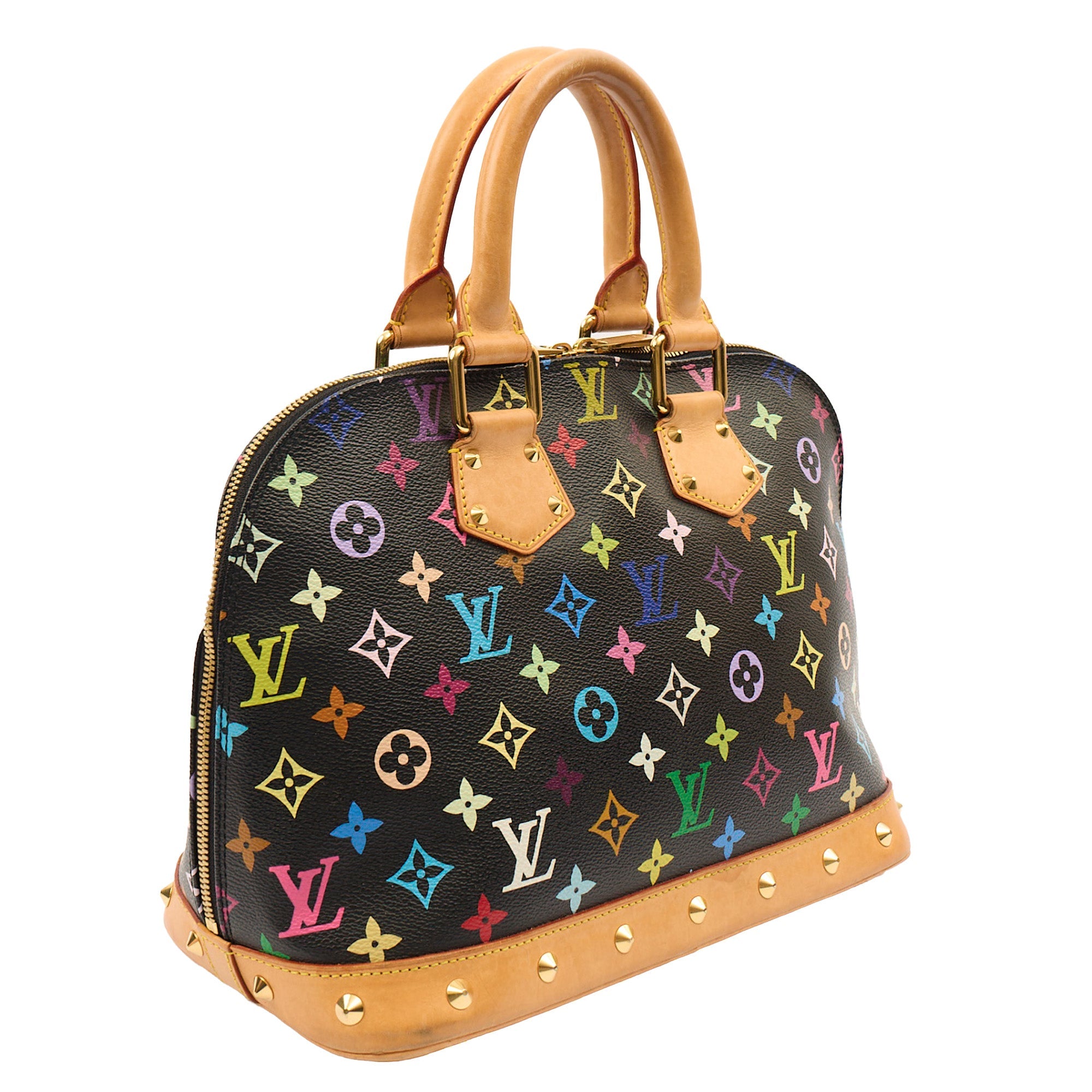 Louis Vuitton Top Handle Alma PM in Multicolor Monogram, Canvas