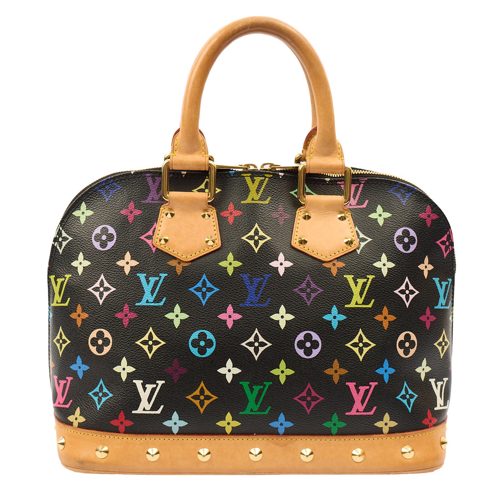 Louis Vuitton Top Handle Alma PM in Multicolor Monogram, Canvas