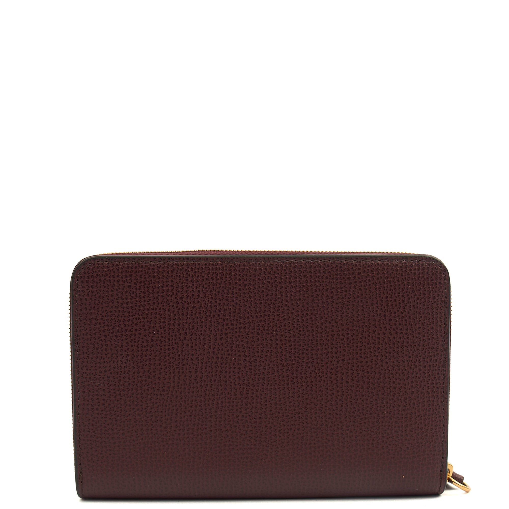 Mulberry Wallet Wallet in Oxblood, Calfskin Leather