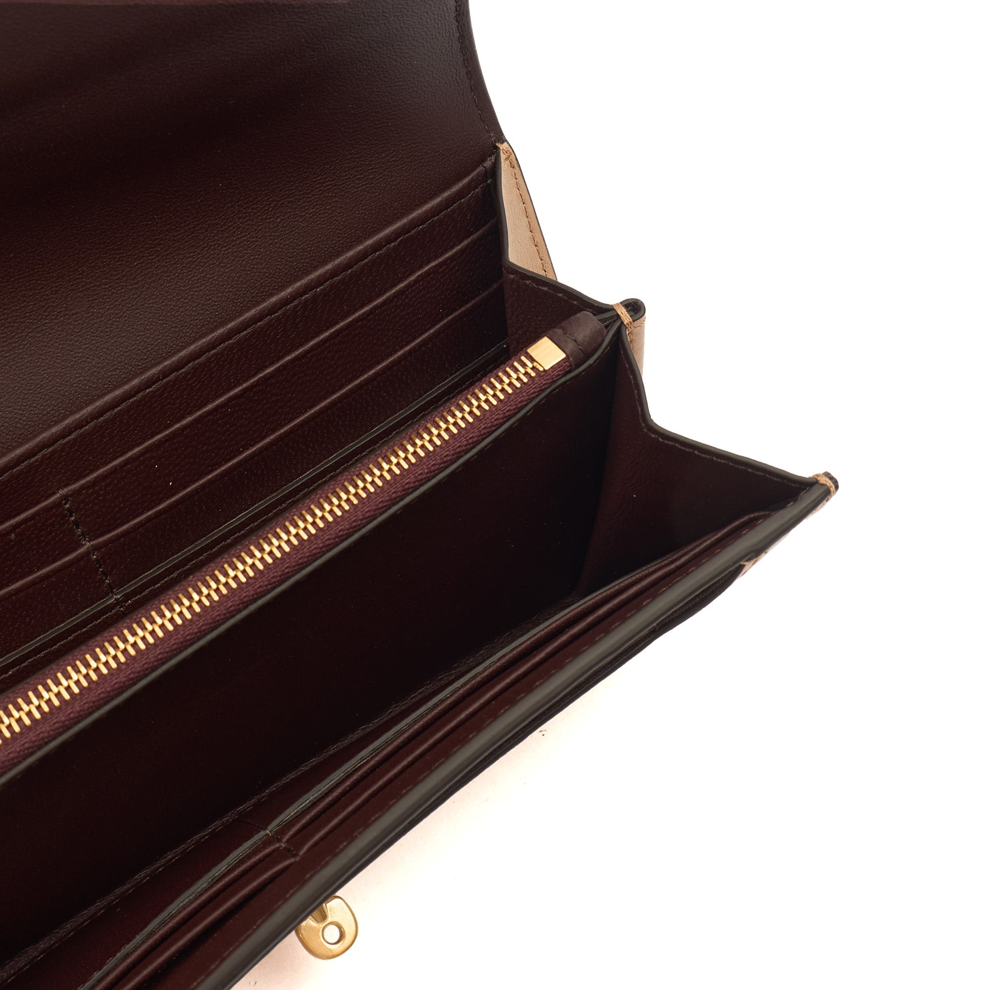 Mulberry Purse Darley Wallet - Medium in Maple, Leather