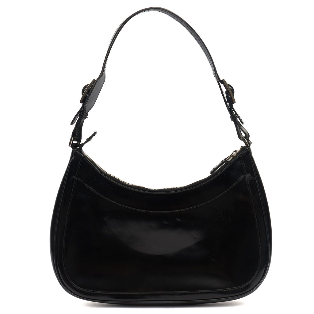 Gucci Shoulder Bag Jackie in Black, Patent Leather