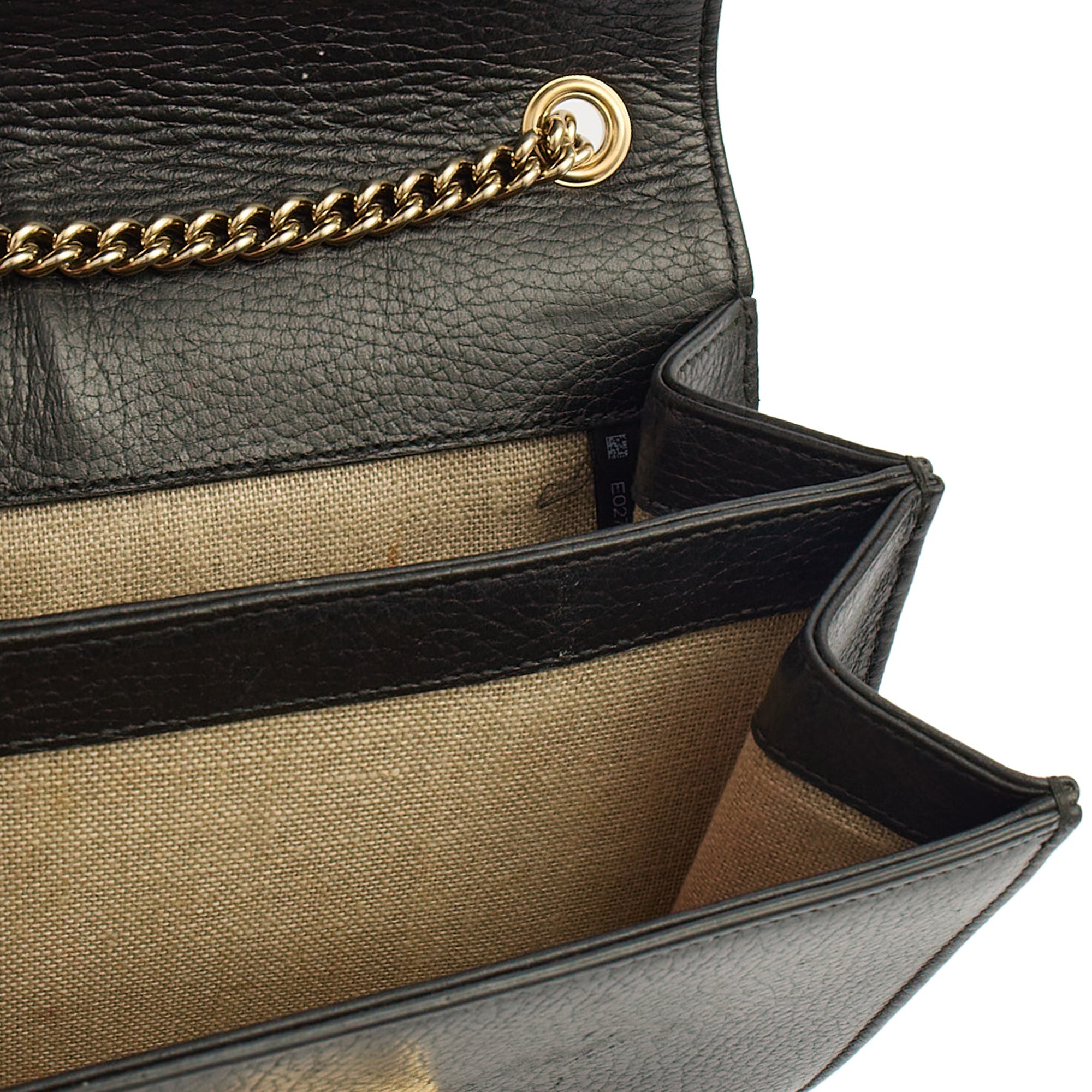 Gucci Cross Body Interlocking GG Shoulder Bag - Small in Black, Leather