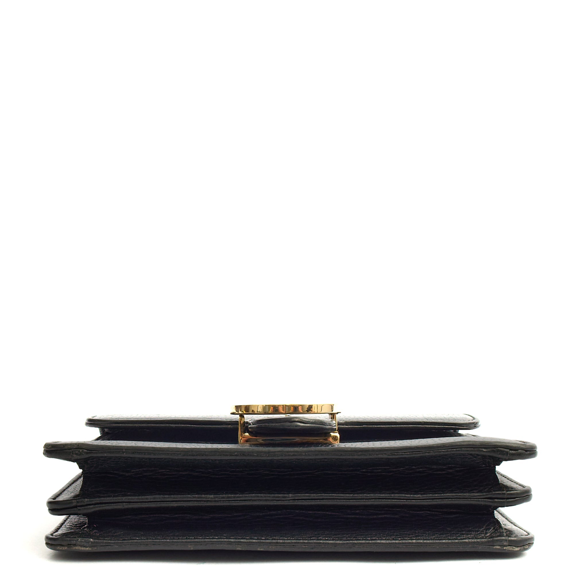 Gucci Cross Body Interlocking GG Shoulder Bag - Small in Black, Leather
