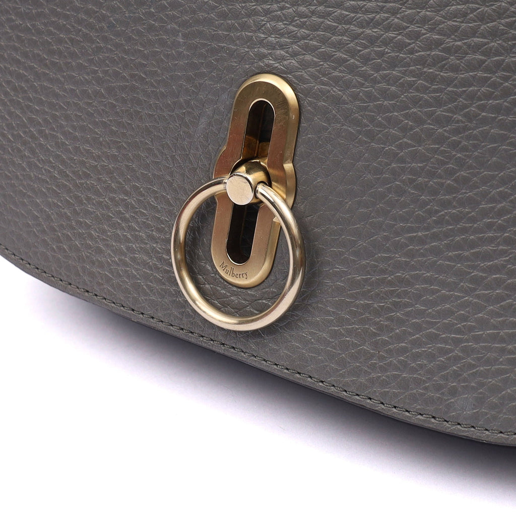 Mulberry Cross Body Amberley in Mole Grey, Leather