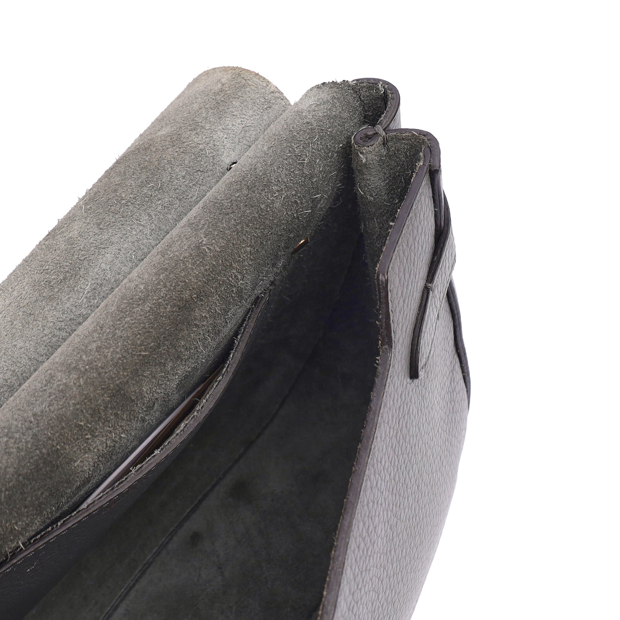 Mulberry Cross Body Amberley in Mole Grey, Leather