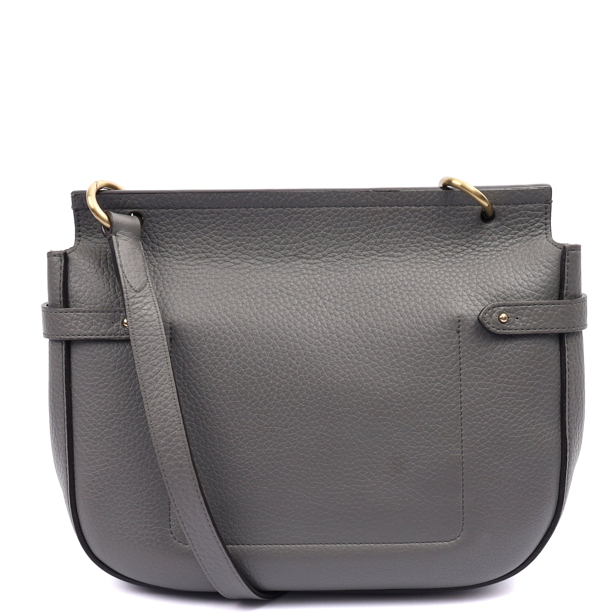 Mulberry Cross Body Amberley in Mole Grey, Leather