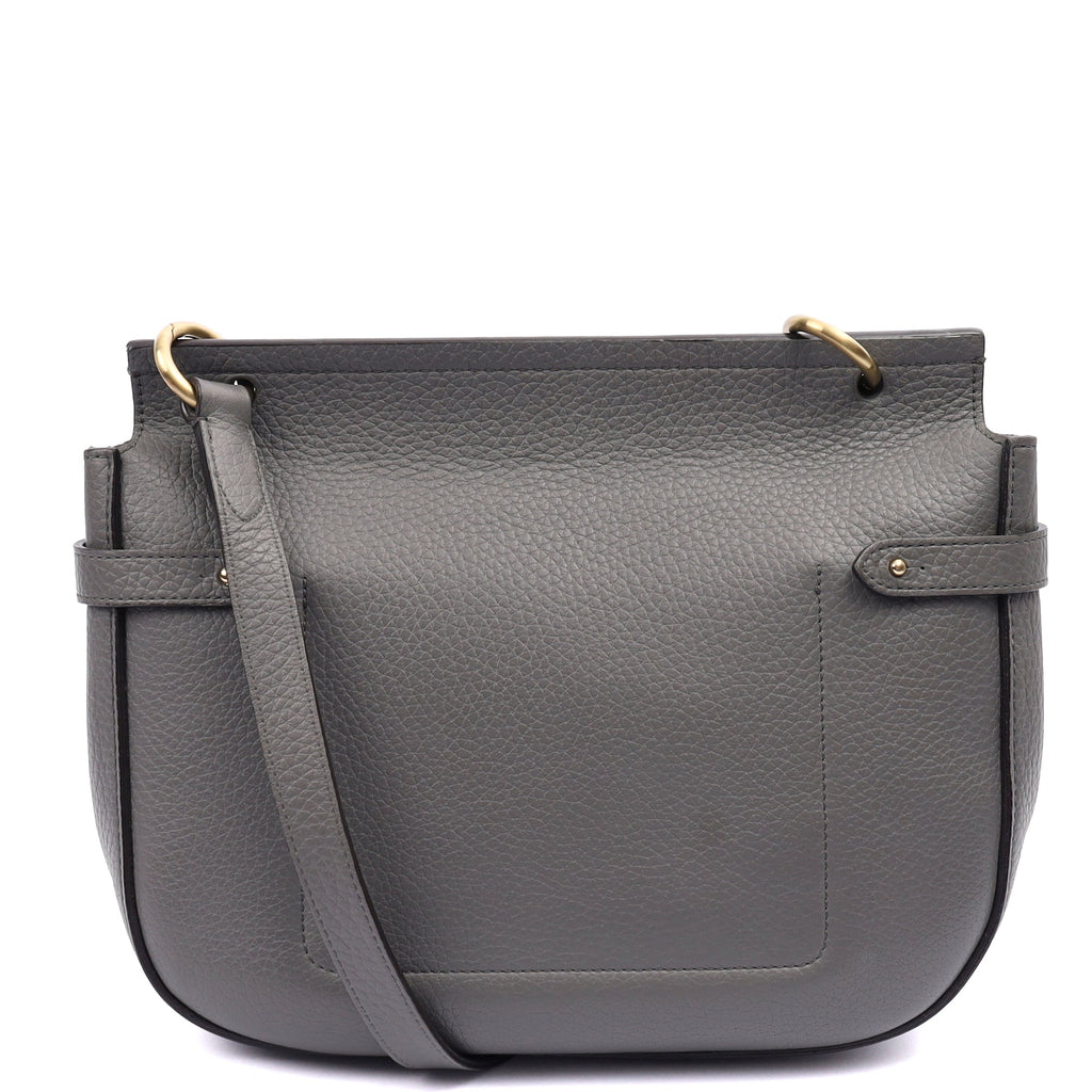 Mulberry Cross Body Amberley in Mole Grey, Leather
