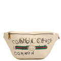 Gucci Cross Body Bum Bag in White, Leather