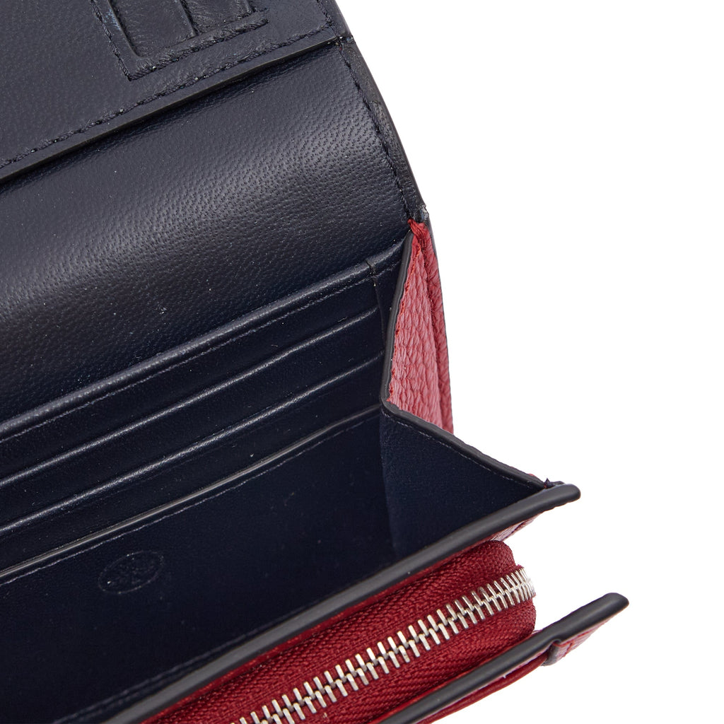 Mulberry Wallet Wallet in Scarlett, Calfskin Leather