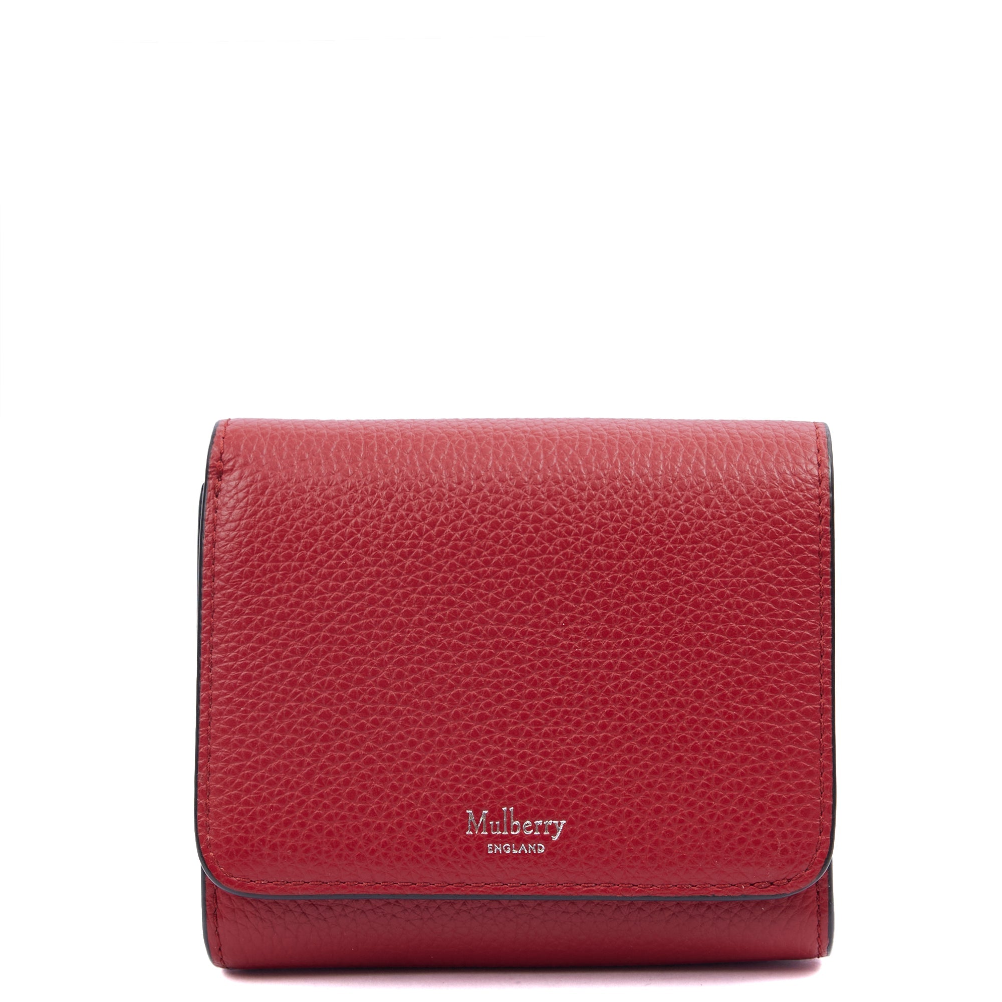 Mulberry Wallet Wallet in Scarlett, Calfskin Leather