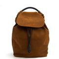 Loewe Backpack Flamenco in Brown, Suede