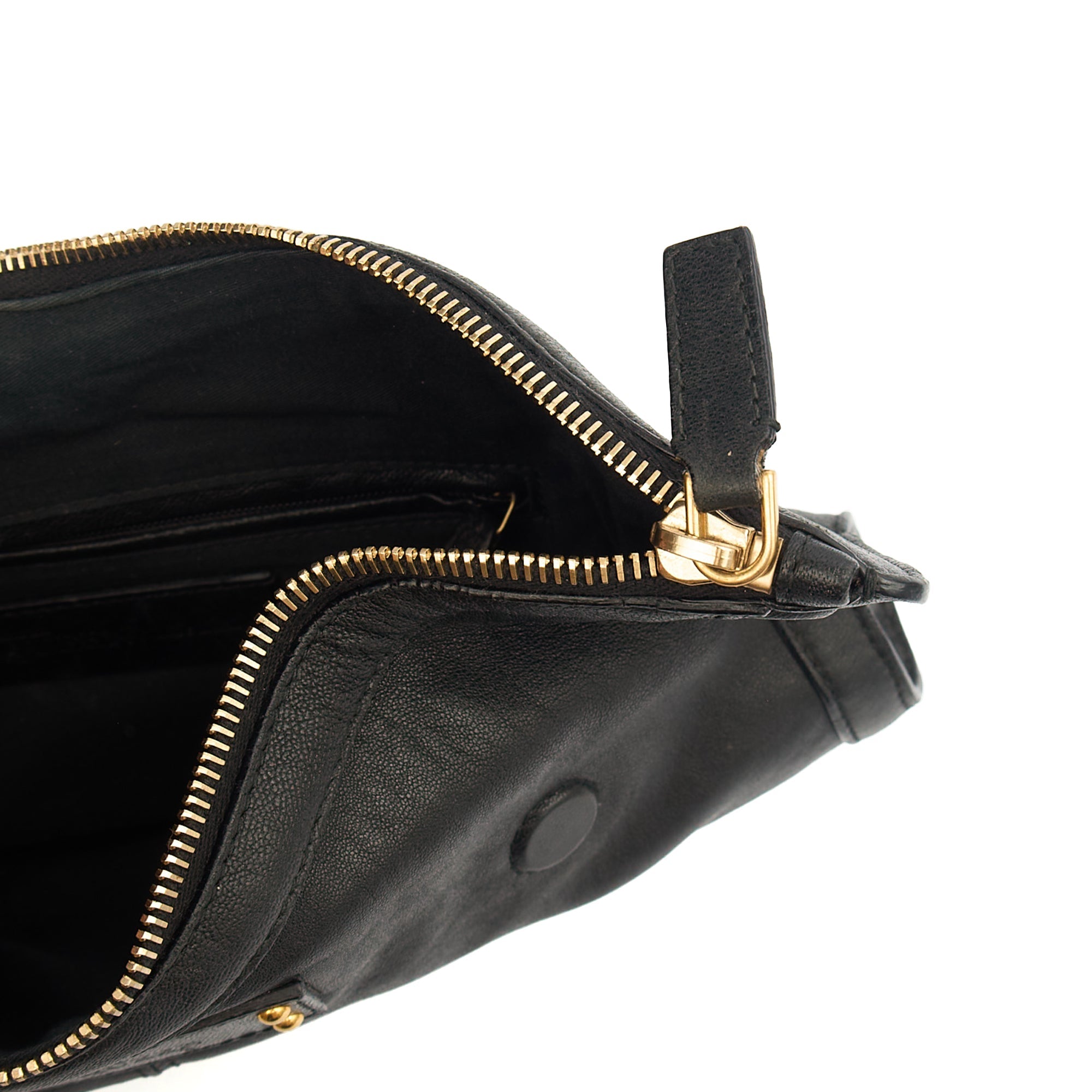 Alexander McQueen Clutch De Manta Clutch in Black, Leather