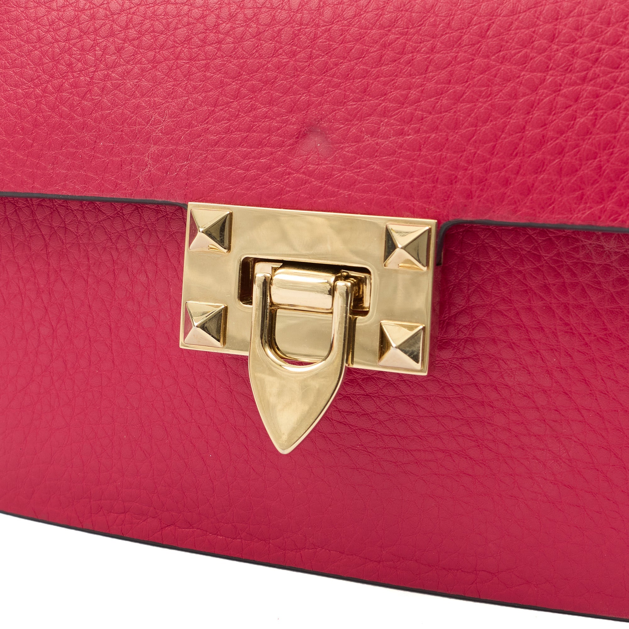 Valentino Cross Body Free Rockstud Bag - Small in Pink, Calfskin
