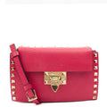 Valentino Cross Body Free Rockstud Bag - Small in Pink, Calfskin