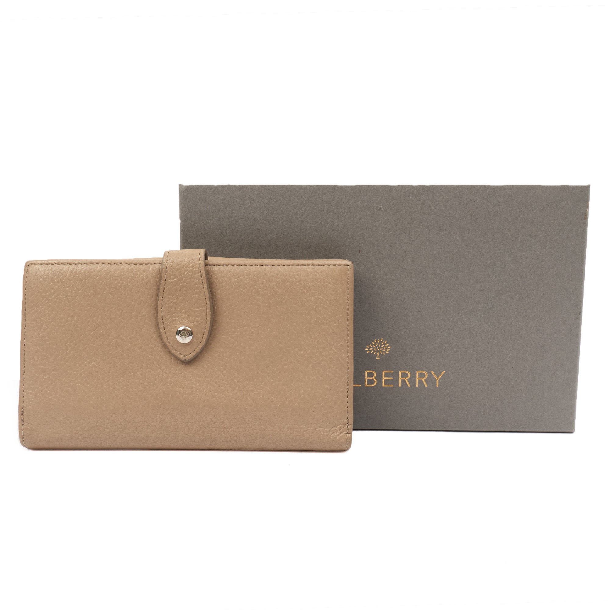 Mulberry Purse Wallet in Neutral, Leather