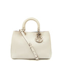 Christian Dior Tote Diorissimo - Small in White, Calfskin