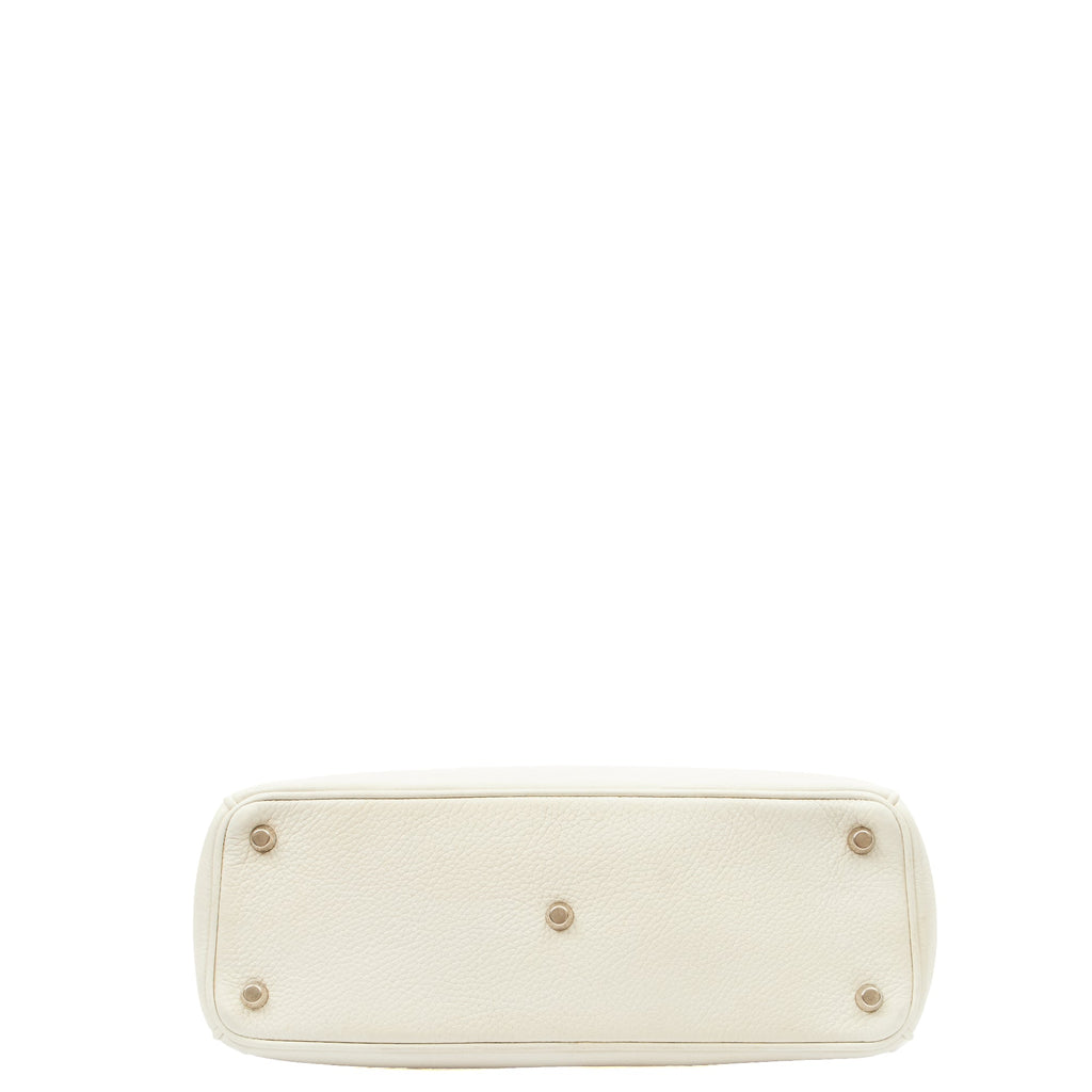Christian Dior Tote Diorissimo - Small in White, Calfskin